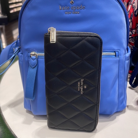 Kate Spade Carey Large Continential Wallet
Black 

NWT - Picture 7 of 16